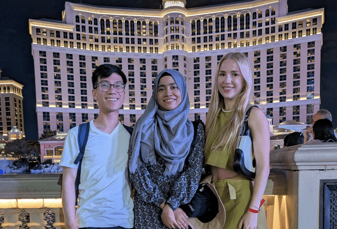 Leo, Nabila, and Lada attended the STAR☆FIRE 2025 Space Nuclear workshop in Las Vegas.