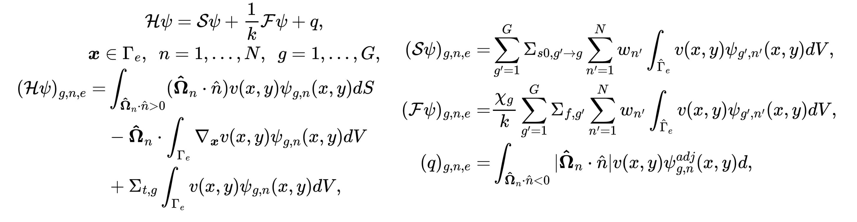 Neutron Transport